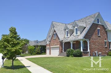 Writer Estates subdivision in Vernon Hills, IL