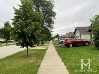 Eastchester subdivision in Wheeling, IL