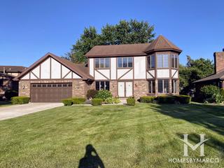 Willowshire Estates subdivision in Willow Springs, IL