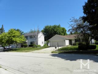 Windsor Place subdivision in Streamwood, IL