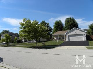 Windsor Place subdivision in Streamwood, IL