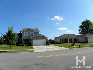 Oak Ridge Trails subdivision in Streamwood, IL