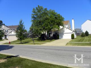 Surrey Meadows subdivision in Streamwood, IL