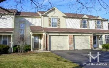 Tiffany Place subdivision in Streamwood, IL