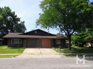 Belaire Manor subdivision in Streamwood, IL