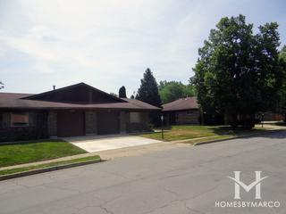 Belaire Manor subdivision in Streamwood, IL