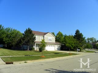 Suncrest subdivision in Streamwood, IL