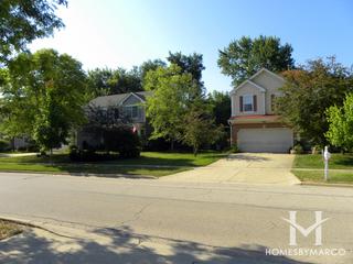 Suncrest subdivision in Streamwood, IL