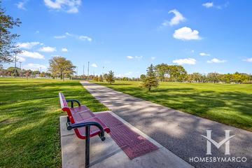 Lombard Meadows subdivision in Lombard, IL