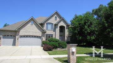 Deer Point Estates subdivision in Orland Park, IL