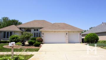Deer Point Estates subdivision in Orland Park, IL