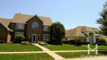 Deer Point Estates subdivision in Orland Park, IL