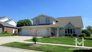Long Run Creek subdivision in Orland Park, IL