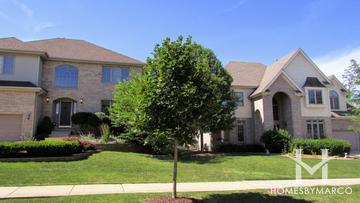 Grasslands subdivision in Orland Park, IL