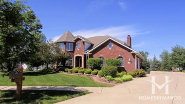 Grasslands subdivision in Orland Park, IL