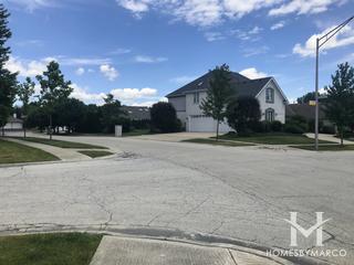 Equestrian Place subdivision in Orland Park, IL