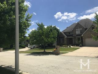 Equestrian Place subdivision in Orland Park, IL