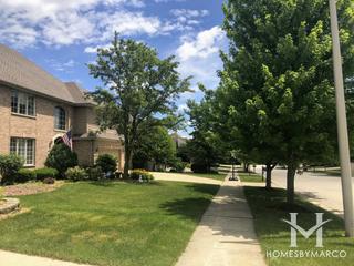 Equestrian Place subdivision in Orland Park, IL