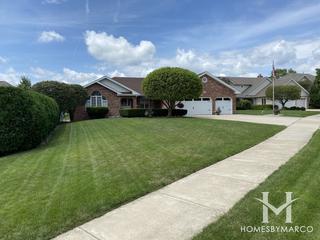 Orland Woods subdivision in Orland Park, IL