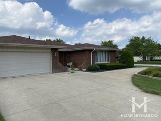 Evergreen View subdivision in Orland Park, IL
