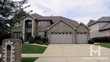 Windhaven West subdivision in Orland Park, IL