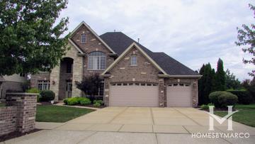 Windhaven West subdivision in Orland Park, IL
