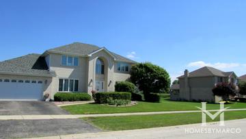 Pinewood North subdivision in Orland Park, IL