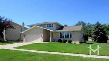 Pinewood North subdivision in Orland Park, IL