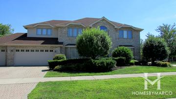 Pinewood North subdivision in Orland Park, IL
