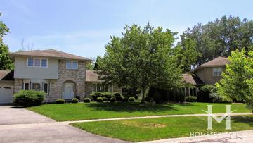 Pinewood East subdivision in Orland Park, IL