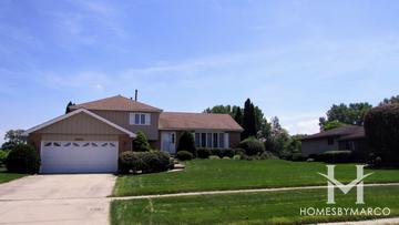 Pinewood East subdivision in Orland Park, IL