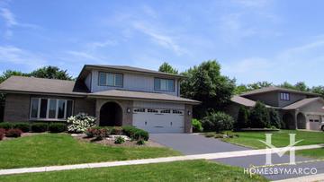 Pinewood East subdivision in Orland Park, IL