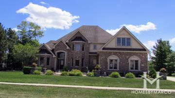 Bridlewood Estates subdivision in Orland Park, IL