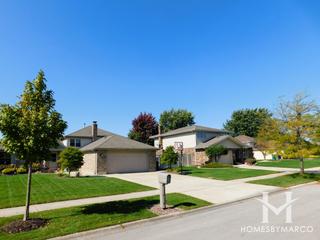 Orland Square subdivision in Orland Park, IL