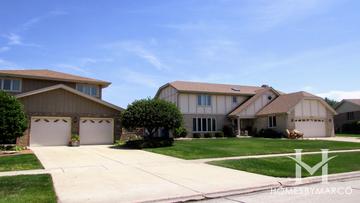 Pinewood South subdivision in Orland Park, IL