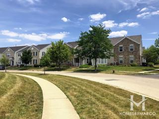 Springbrook Courtyards subdivision in Oswego, IL