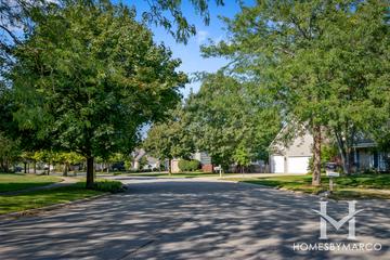 Gates Creek subdivision in Oswego, IL