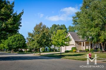 Gates Creek subdivision in Oswego, IL