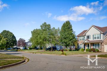 Gates Creek subdivision in Oswego, IL