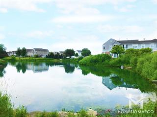 Springbrook Townhomes subdivision in Oswego, IL