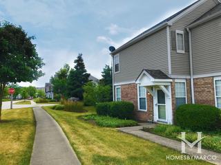 Springbrook Townhomes subdivision in Oswego, IL