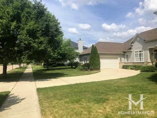 Brighton Meadows subdivision in Oswego, IL