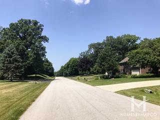 Crestview Woods subdivision in Oswego, IL