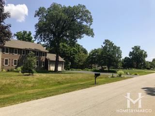 Crestview Woods subdivision in Oswego, IL