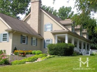 Crescentwood subdivision in Palatine, IL