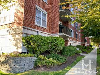 Plum Court subdivision in Palatine, IL