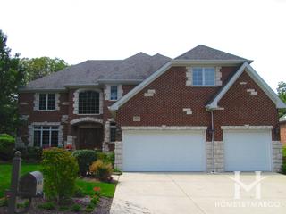 Dunhaven Woods subdivision in Palatine, IL