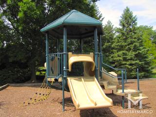 Dunhaven Woods subdivision in Palatine, IL