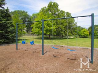 Dunhaven Woods subdivision in Palatine, IL