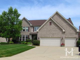 Dunhaven Woods subdivision in Palatine, IL